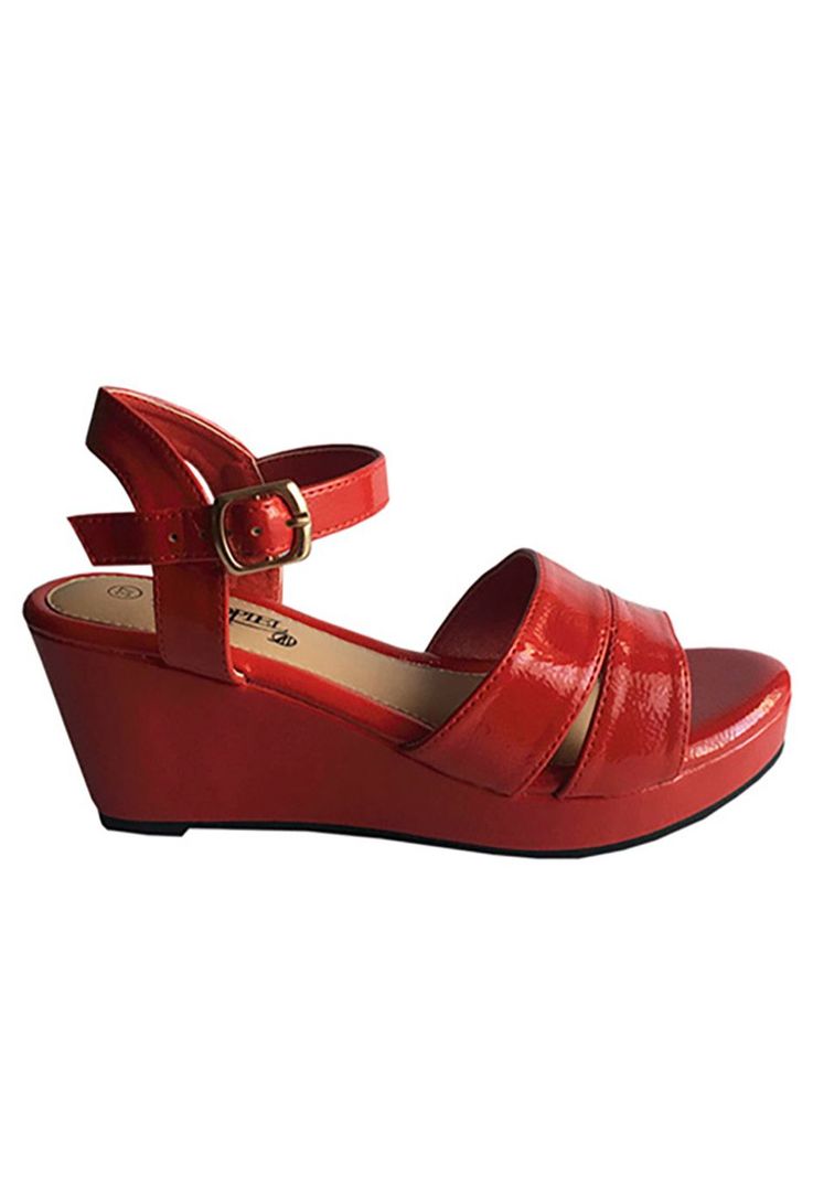 Sandalia Ecocuero ZAY64 Rojo-0