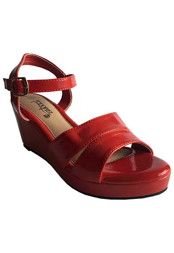 Sandalia Ecocuero ZAY64 Rojo-1