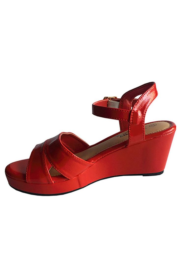 Sandalia Ecocuero ZAY64 Rojo-4