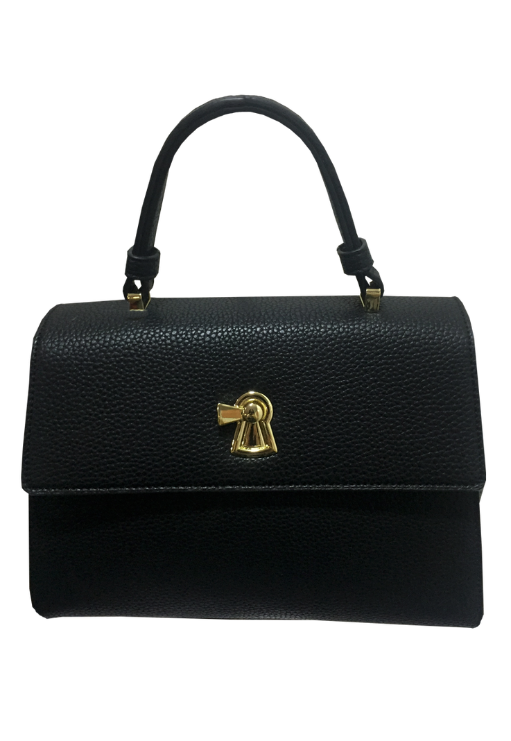 Cartera Cuero Ecológico CRO62 Negro-0