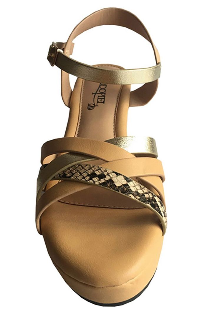 Sandalia Ecocuero ZAY65 Beige-2