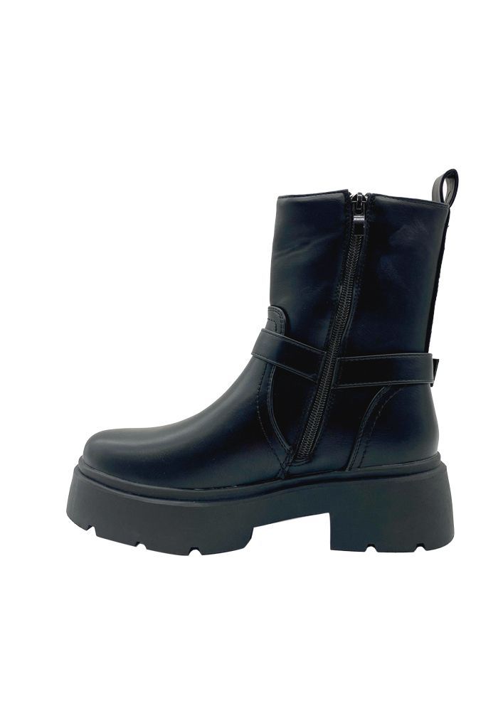 Botin Mujer Negro ZB048-3
