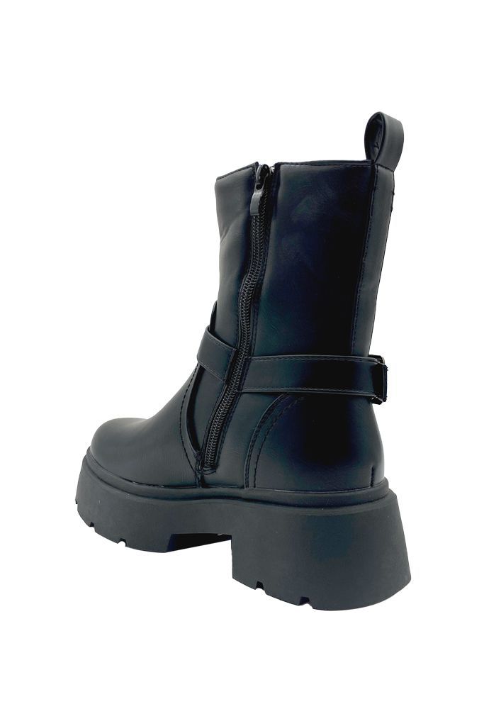 Botin Mujer Negro ZB048-4