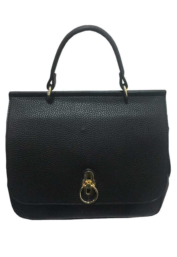 Cartera Cuero Ecológico CRO61 Negro-0