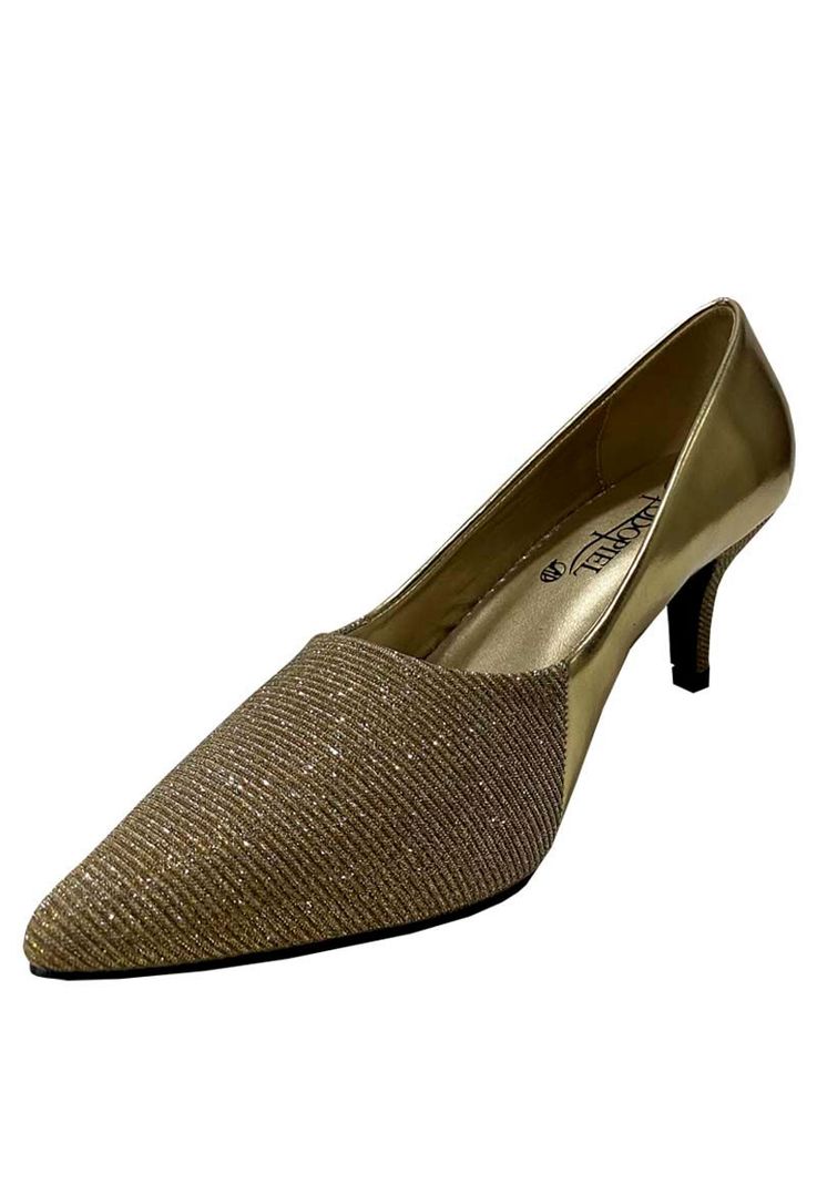 Zapato Reina Ecocuero ZAU36 Dorado-3