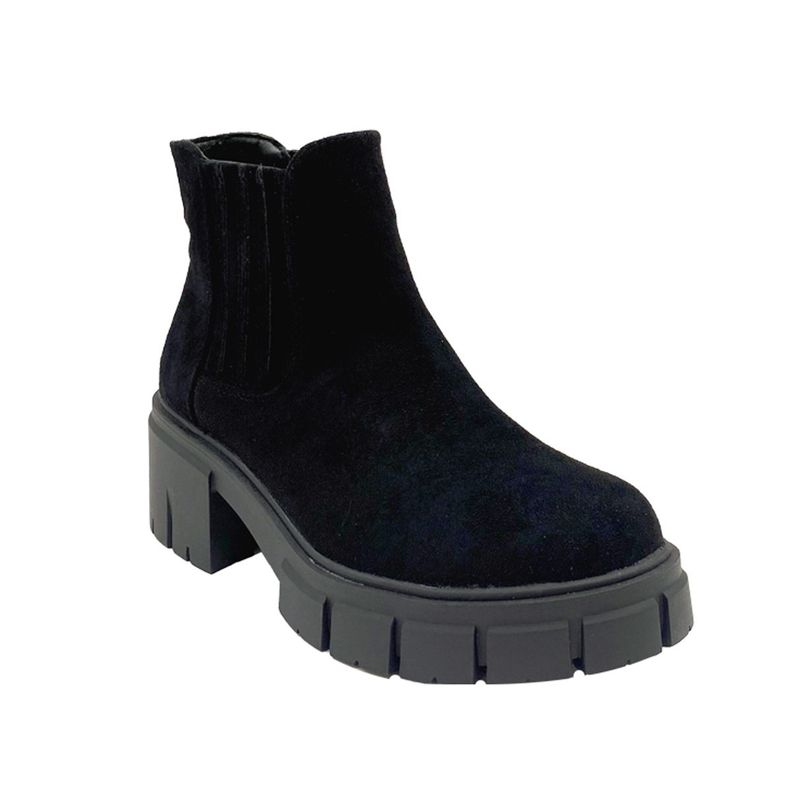 Botin Mujer Negro ZB044-1