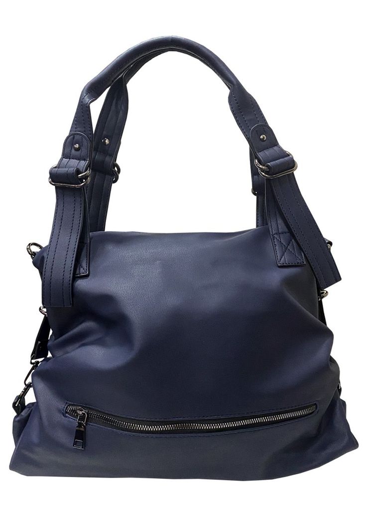 Cartera Cuero Ecológico CRT99 Navy-0