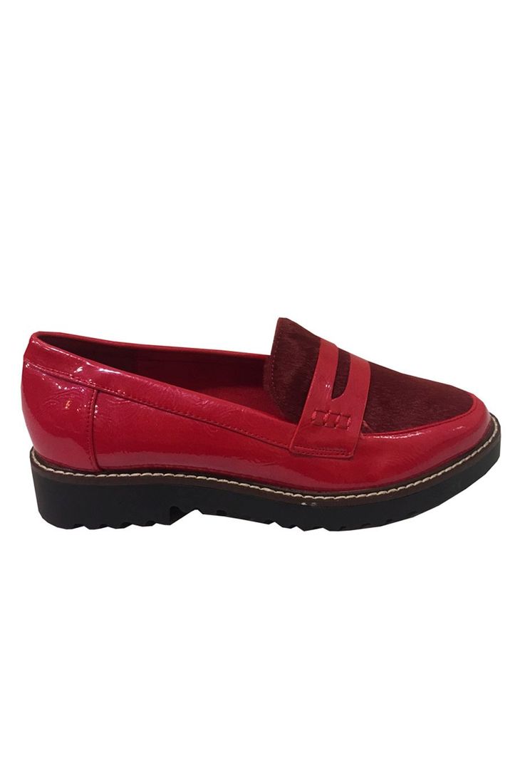 Mocasin Ecocuero  ZAT77 Rojo-0