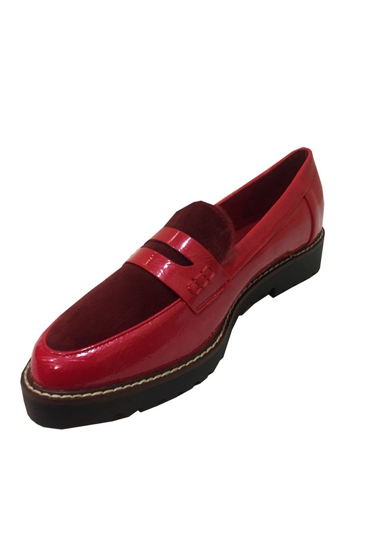 Mocasin Ecocuero  ZAT77 Rojo-3