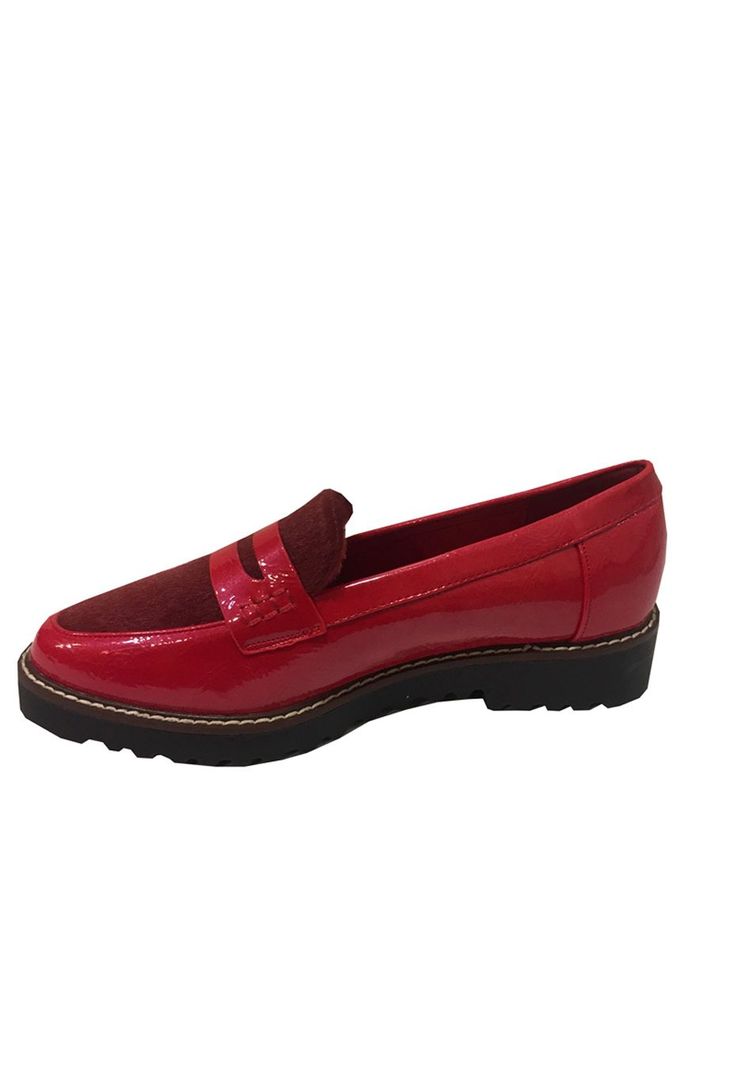 Mocasin Ecocuero  ZAT77 Rojo-4