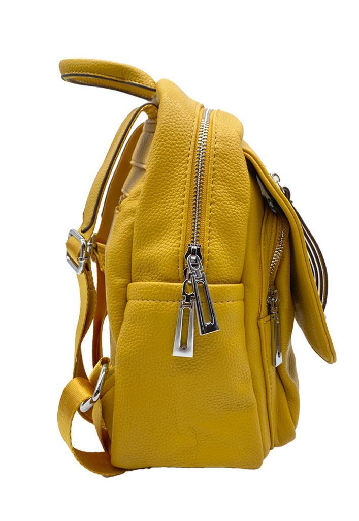 Mochila Ecocuero Amarillo CRX19-2