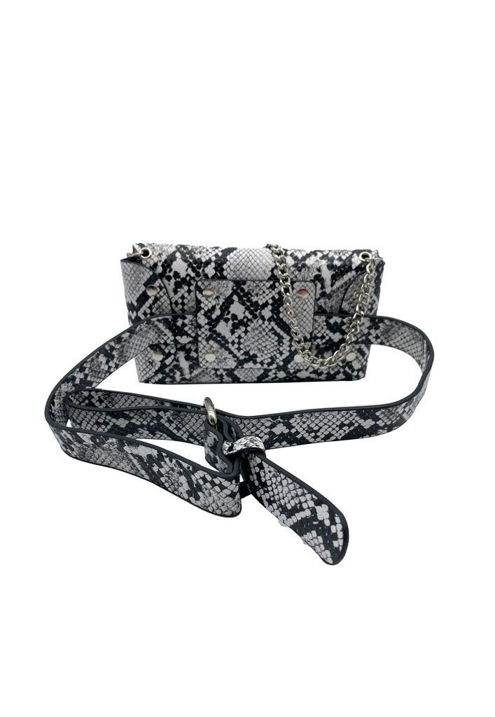 Cartera de fiesta Ecocuero Negro CRS87-2