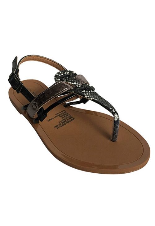 Sandalia Ecocuero ZAY37 Negro-1