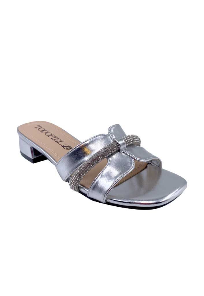 Sandalia Ecocuero ZB022 Plata-1