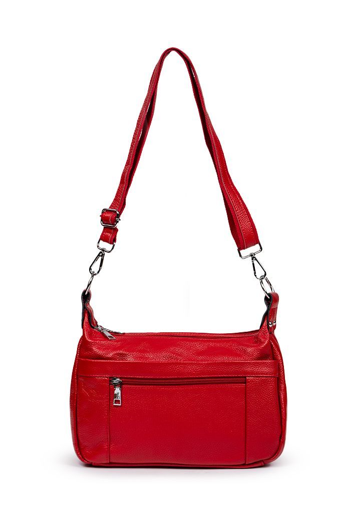 Cartera cuero CRU90 Rojo-0