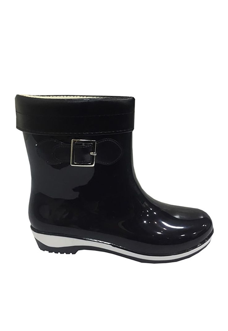 Bota de Agua Forrada ZAV38  Negro