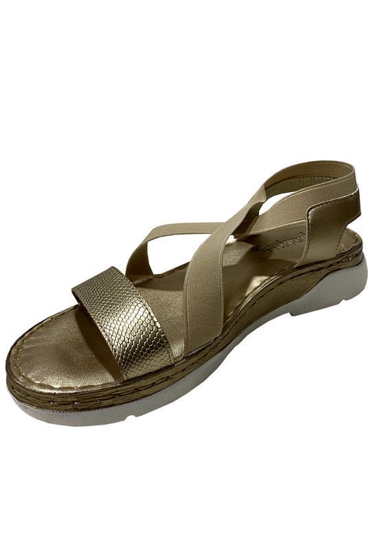 Sandalia Ecocuero ZAZ40 Dorado-3