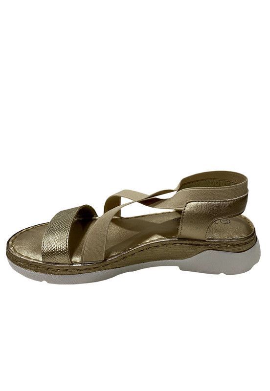 Sandalia Ecocuero ZAZ40 Dorado-4