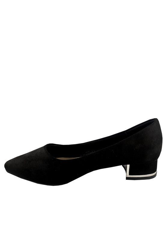 Ballerina Gamuza Ecológica ZAZ43 Negro-4
