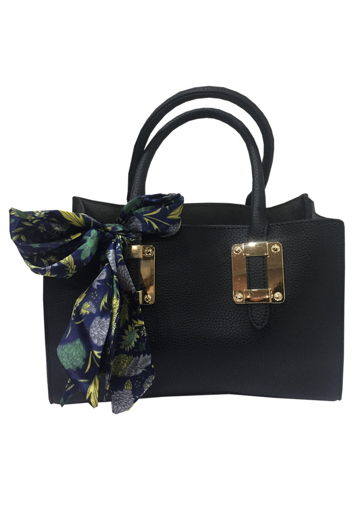 Cartera Cuero Ecológico CRO43 Negro-0