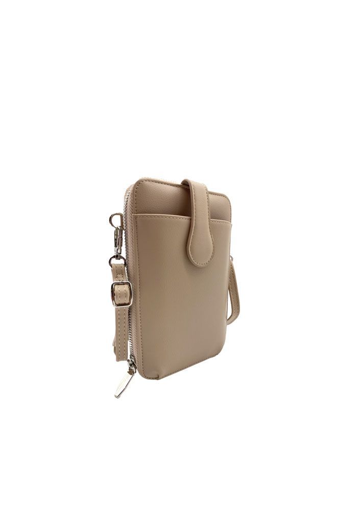 Cartera Ecocuero Beige CRU34-1