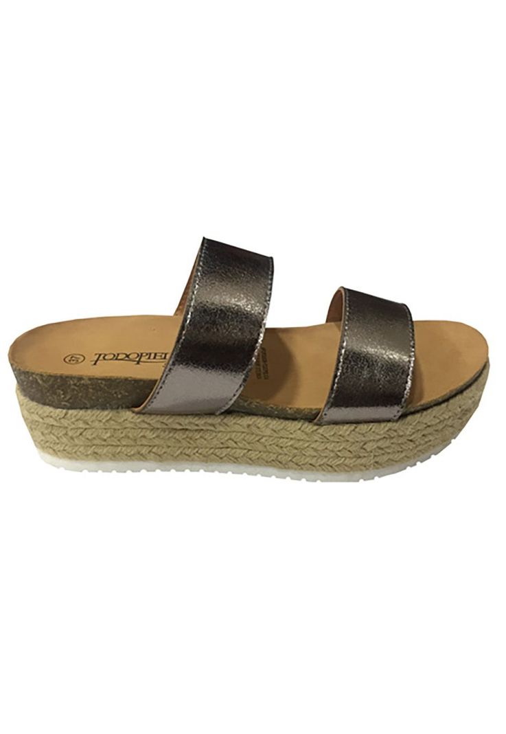 Sandalia Ecocuero ZAV89 Plata