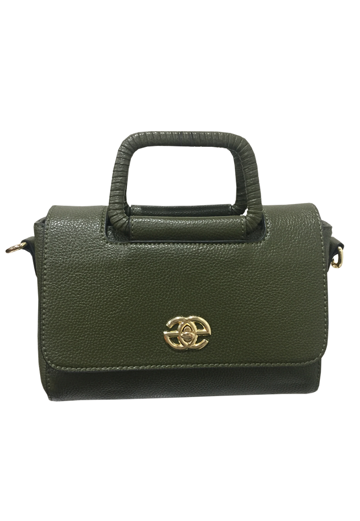 Cartera Cuero Ecológico CRP10 Verde-0
