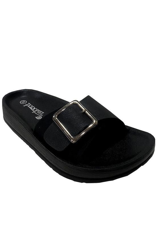 Sandalia Ecocuero ZAZ24 Negro-1