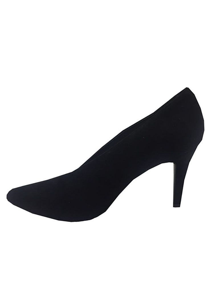 Zapato Reina Gamuza Ecológica  ZAW52 Negro-4