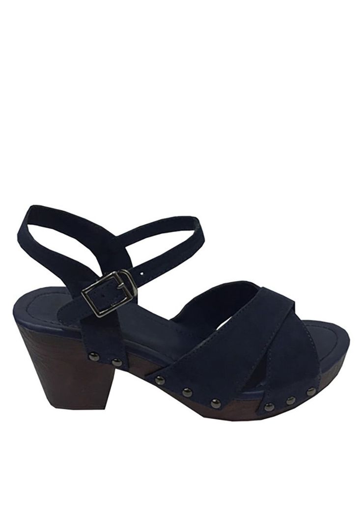 Sandalia Gamuza Ecologica ZAW32 Navy