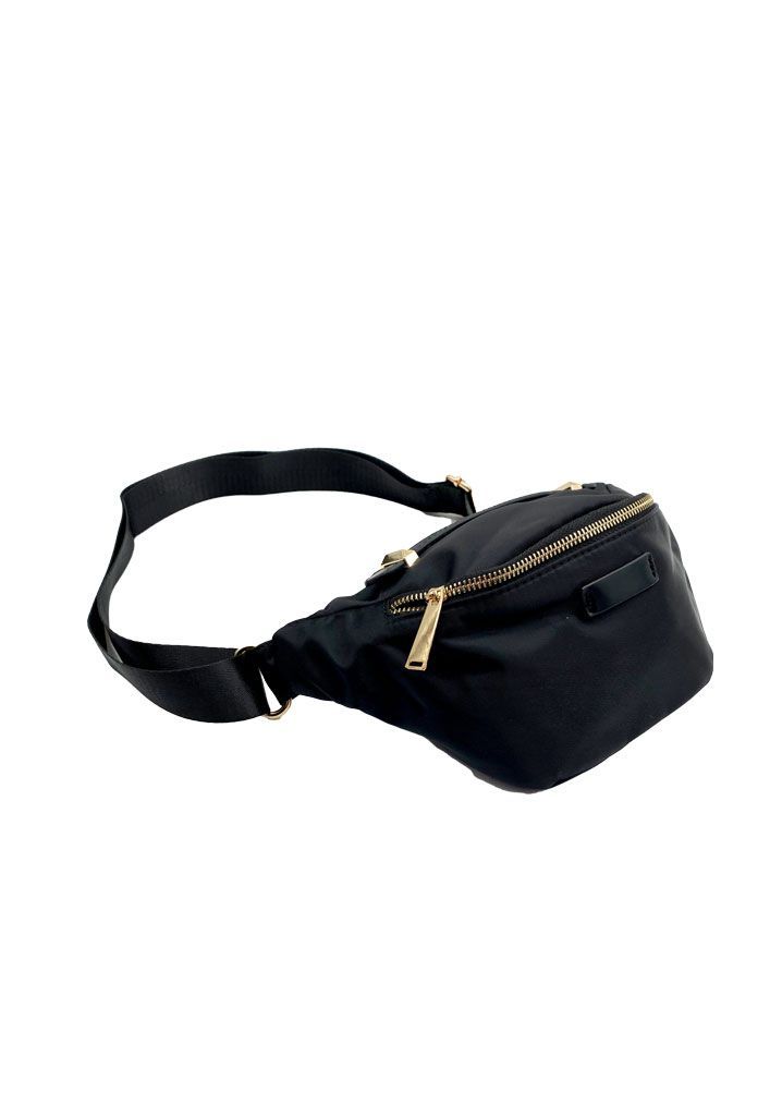 Bandolera Tela Negro CRU58-1