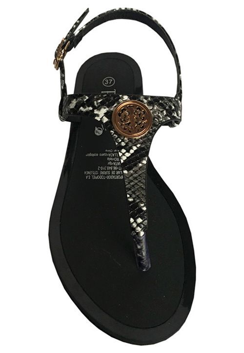 Sandalia Ecocuero ZAY38 Negro-2