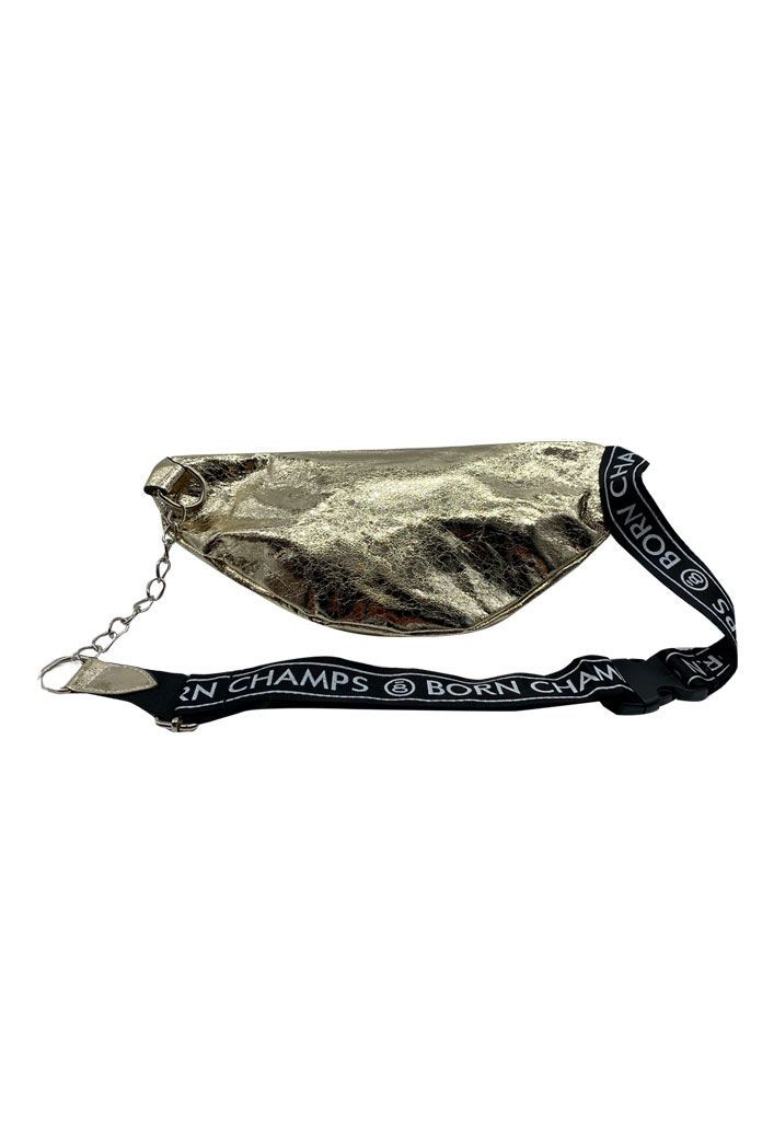 Bandolera Ecocuero Dorado CRU11-2