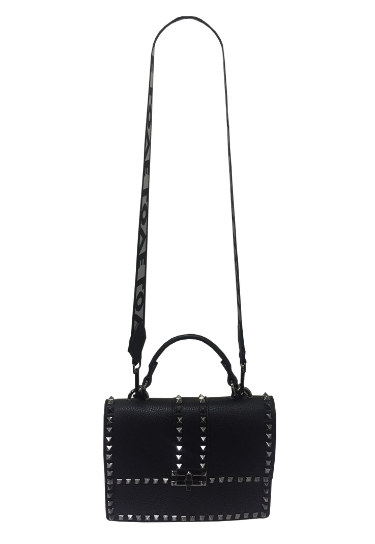 Cartera Cuero Ecológico CRO65 Negro-0