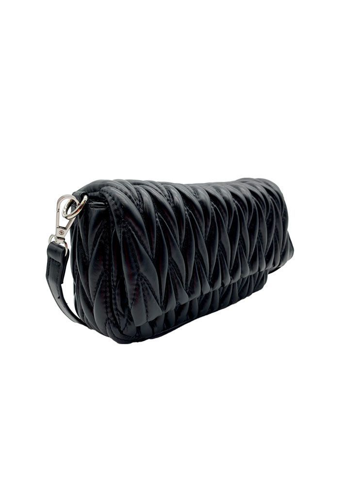 Cartera Ecocuero Negro CRU69-1