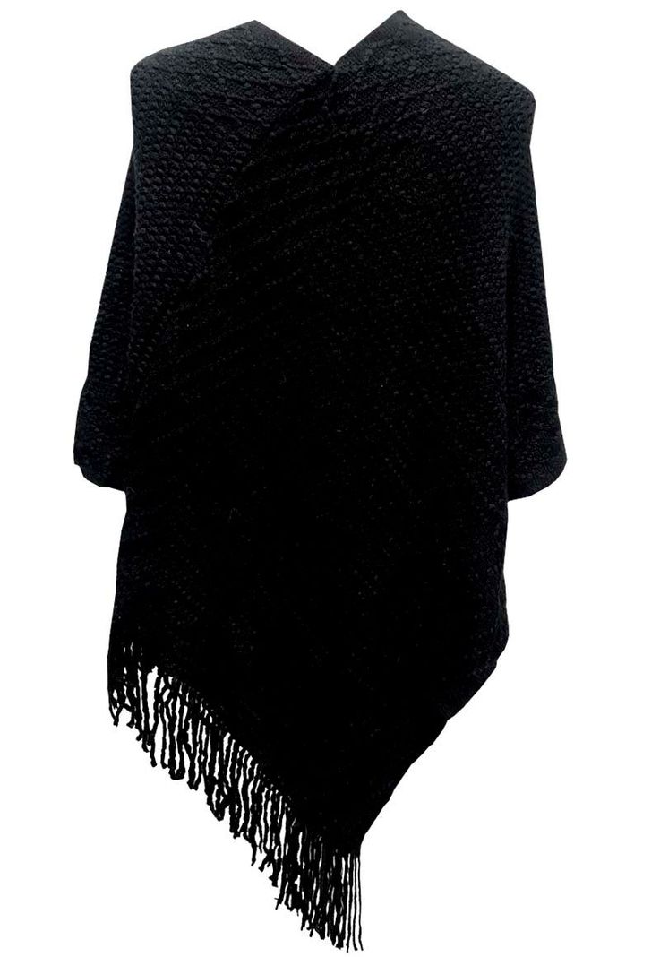 Poncho PO052 Negro-1