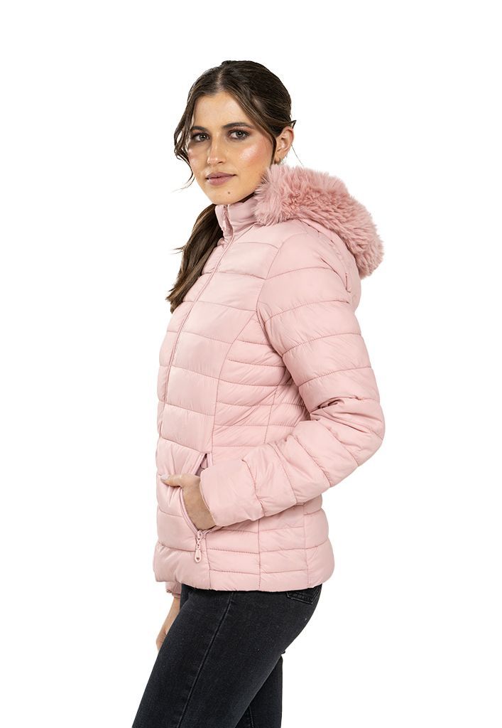Parka CHG72 Poliéster Rosa-1