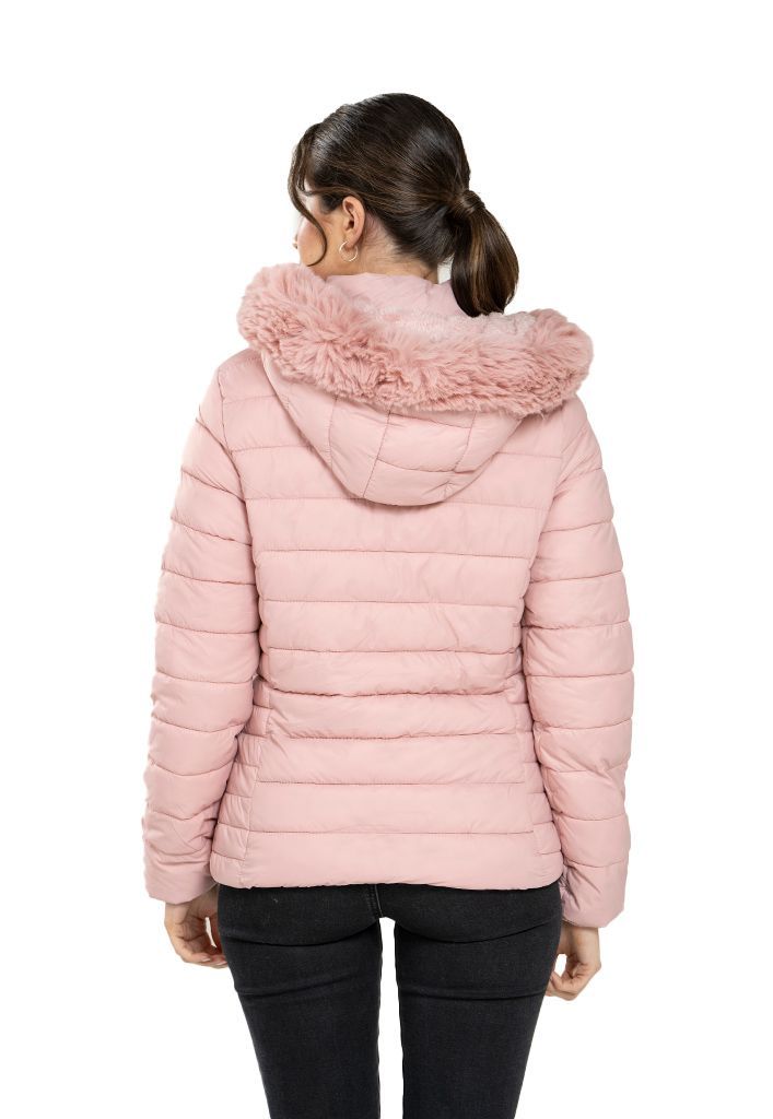 Parka CHG72 Poliéster Rosa-2