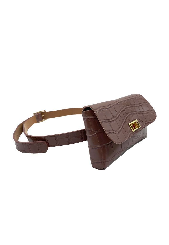 Riñonera Ecocuero Beige CRX13-1