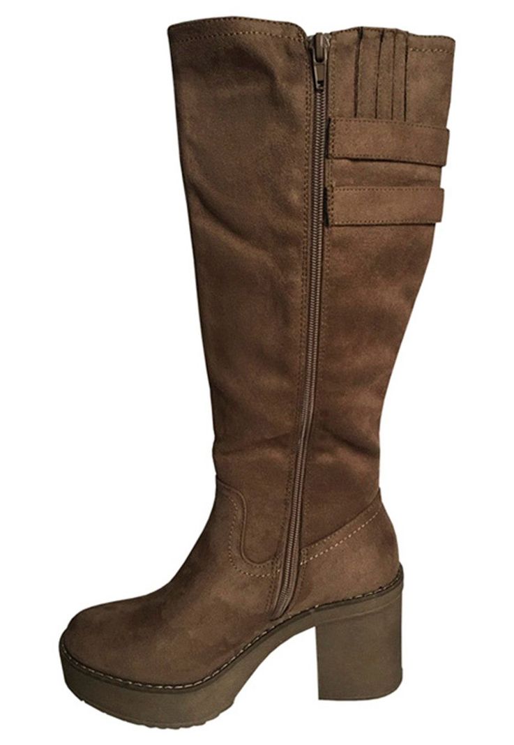 Bota Gamuza Ecológica ZAV26 Nude-4