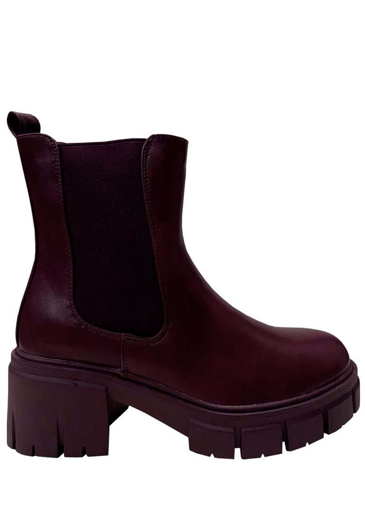 Botin Ecocuero ZAZ17 Burdeo-0