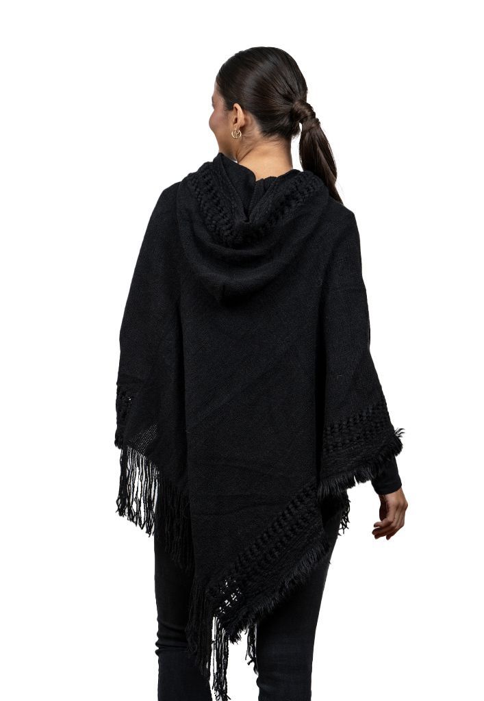 Poncho PO046 Negro-1