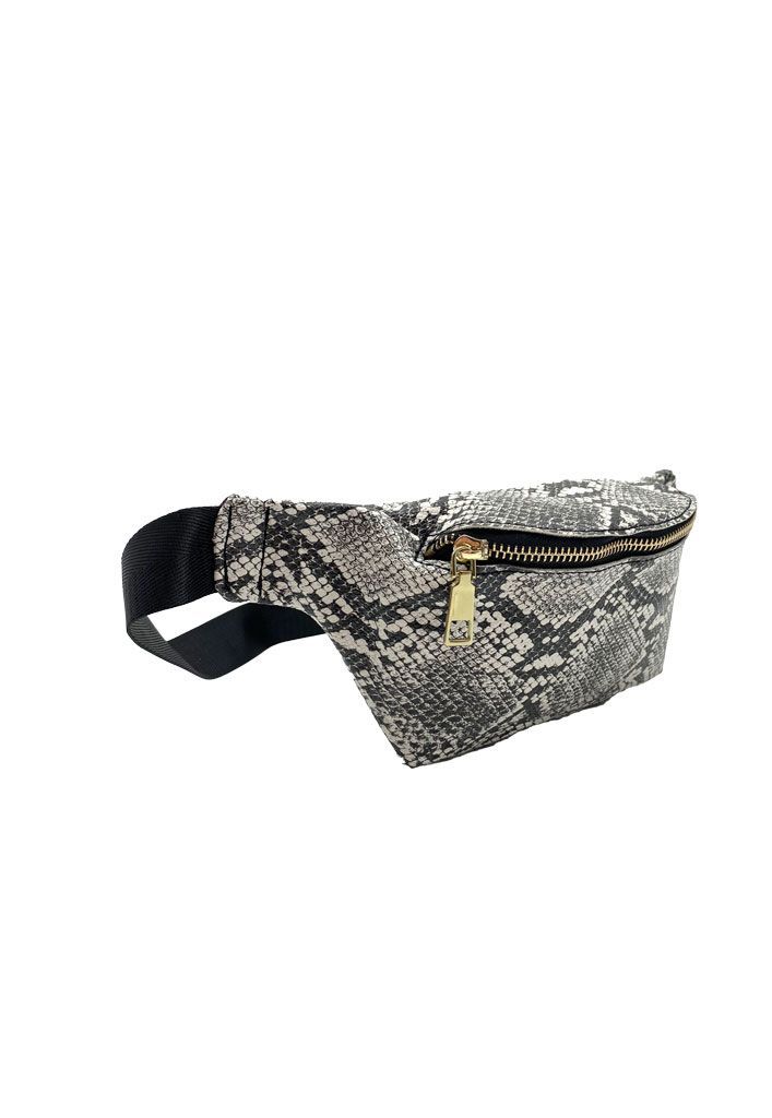 Bandolera Ecocuero Blanco CRU10-1