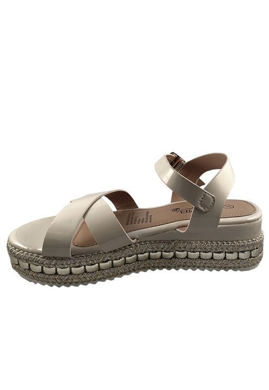 Sandalia Gamuza Ecológica ZAY92 Beige-4