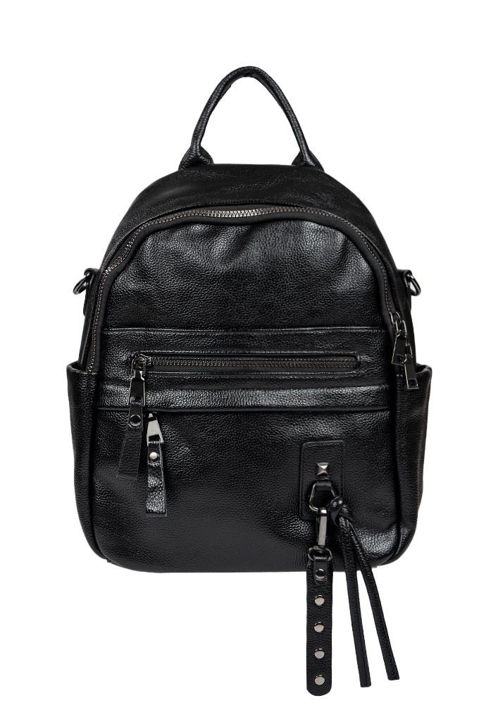 Mochila cuero CRU44 Negro-0