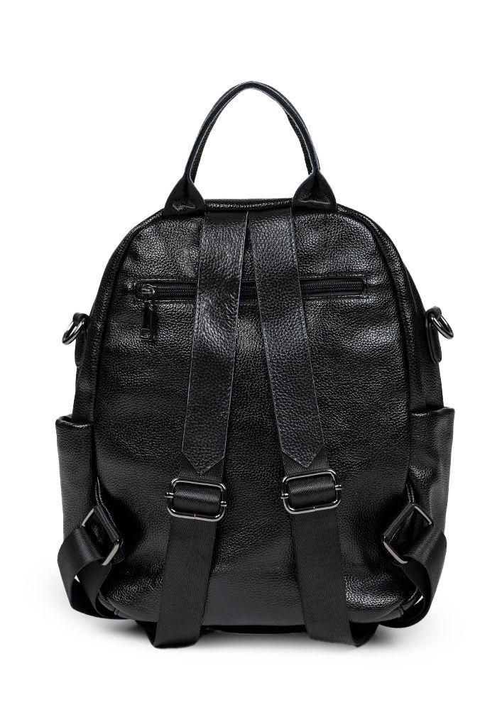 Mochila cuero CRU44 Negro-2