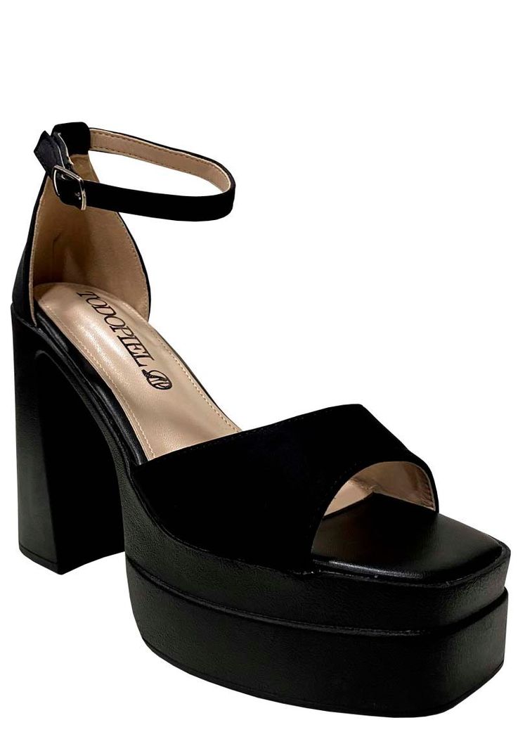 Sandalia Ecocuero ZAZ64 Negro-1