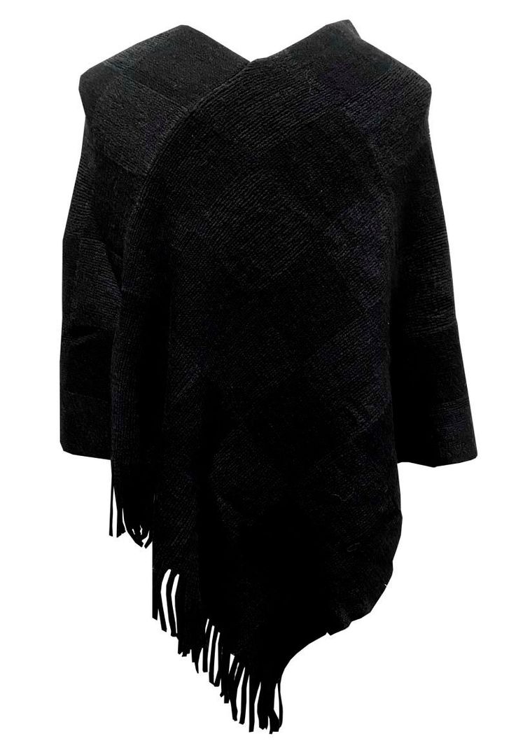 Poncho PO043 Negro-1