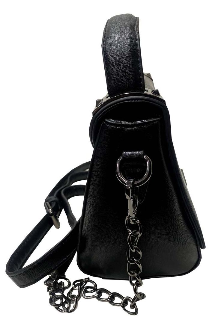 Cartera Cuero Ecológico CRM62 Negro-1
