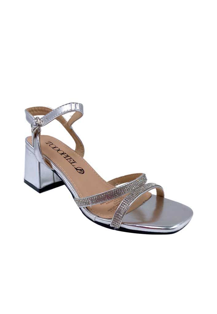Sandalia Ecocuero ZB021 Plata-1